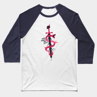 Sword & Snake Baseball T-Shirt